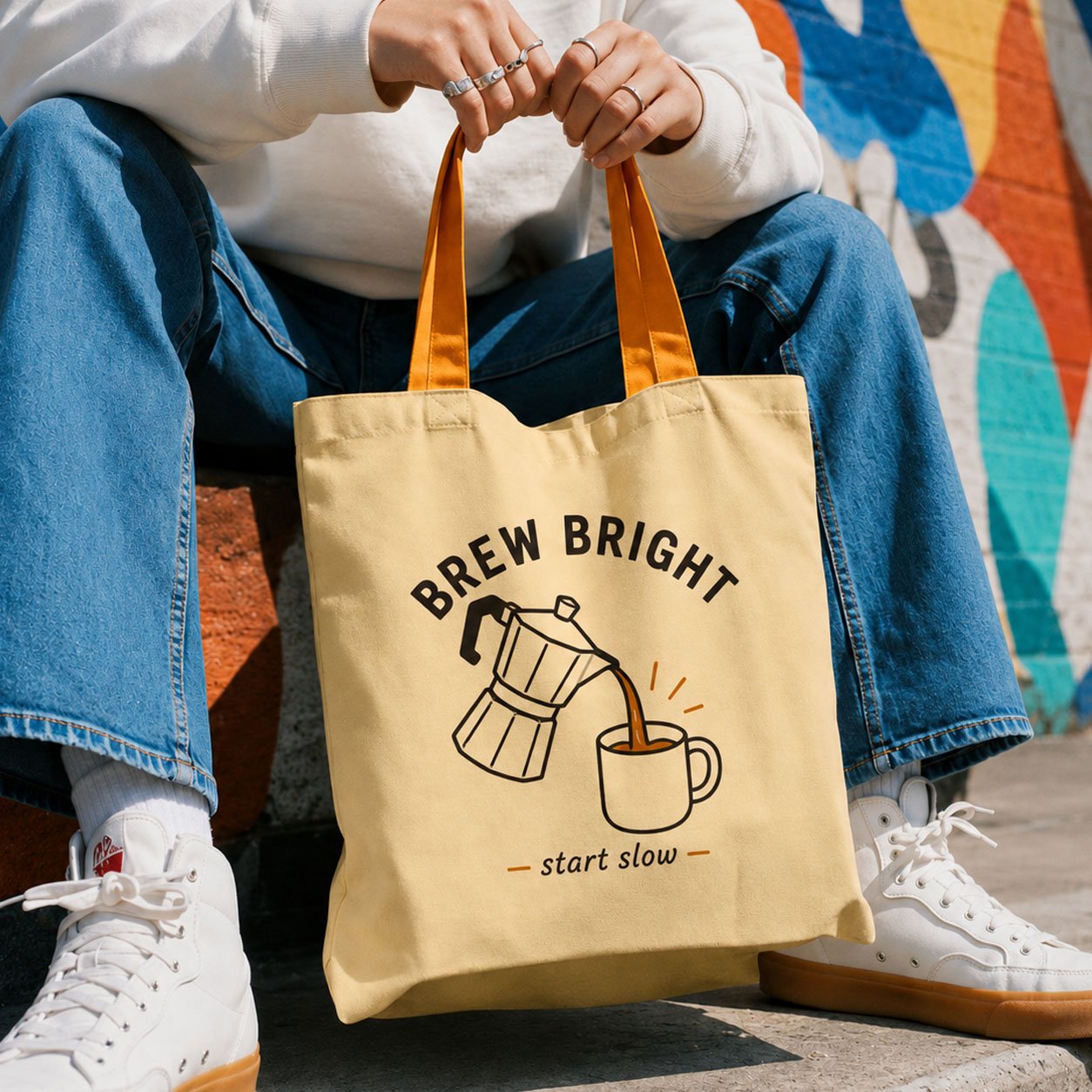 Chill Out Café Tote - Image 2